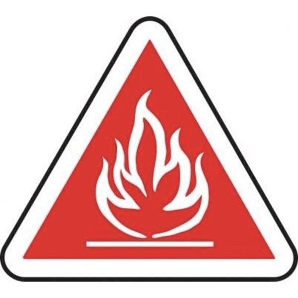 Accuform 12 in W x 12 in H, Plastic MPCS665VP - main